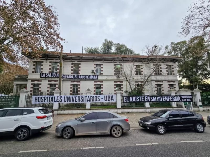 Crisis en los hospitales universitarios: "Reconocen que no transfirieron"