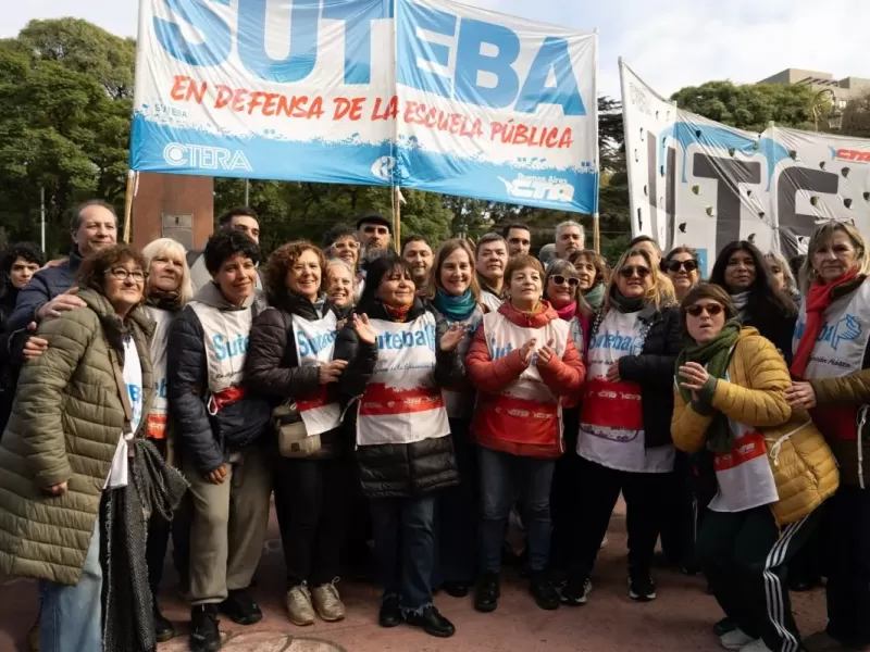 SUTEBA anunci&oacute; un paro docente de 48 horas tras las vacaciones de invierno