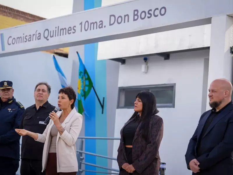 Inauguraron la nueva comisar&iacute;a de Don Bosco