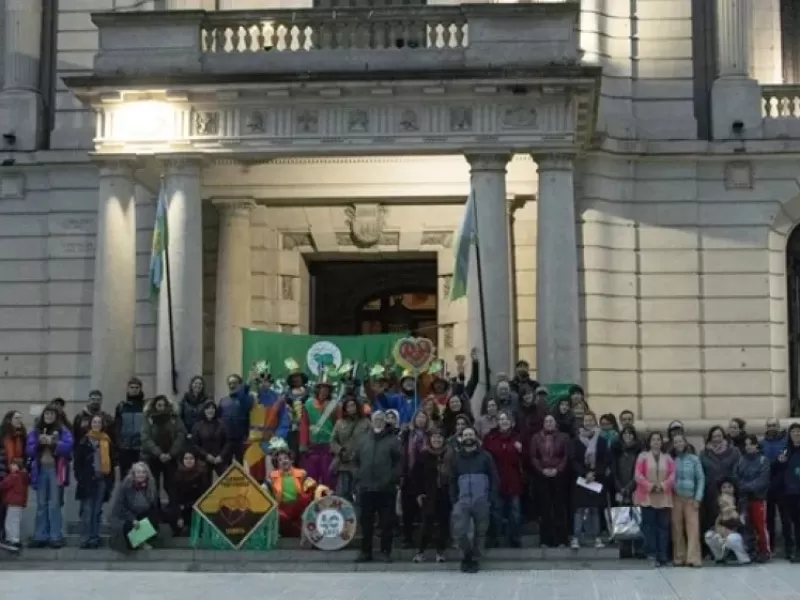 Manifestaci&oacute;n en defensa de las sierras: Reclaman frenar el avance inmobiliario