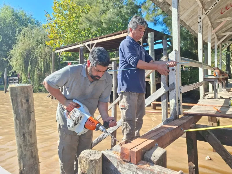Mejoras en infraestructura, accesibilidad y alumbrado en distintos sectores del Delta