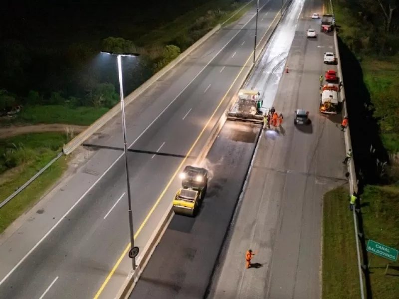 Repavimentación y modernización de la Autopista Buenos Aires-La Plata