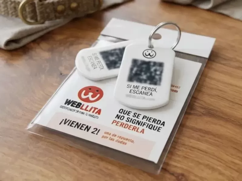 Webllita: el sistema que utiliza c&oacute;digos QR para ayudar a encontrar mascotas perdidas