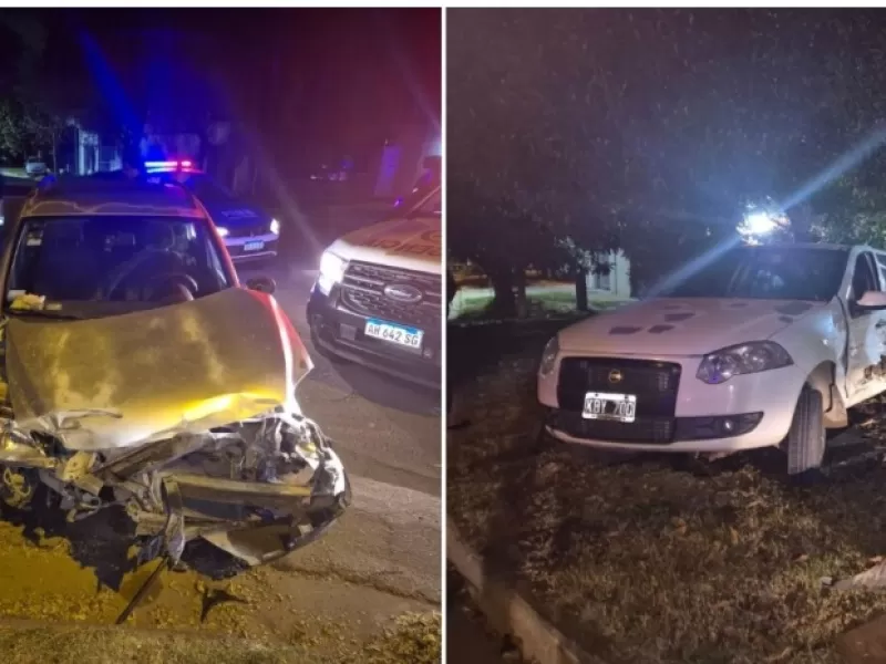 Un auto termin&oacute; contra el frente de una casa luego de un choque