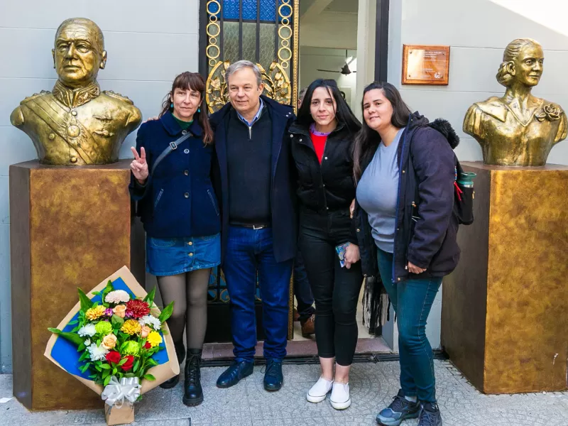 Emotivo homenaje del PJ browniano a Juan Per&oacute;n en el 52&deg; aniversario de su paso a la inmortalidad