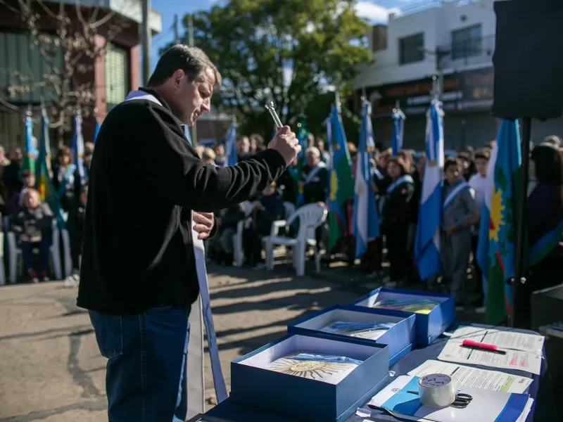 El Municipio celebró el 116° aniversario de Longchamps, localidad que crece sumando obras históricas