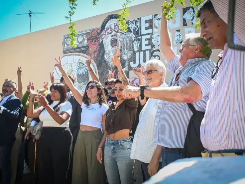 Inauguran obras en sitios de memoria a 50 años del Golpe y reafirmó políticas de Derechos Humanos