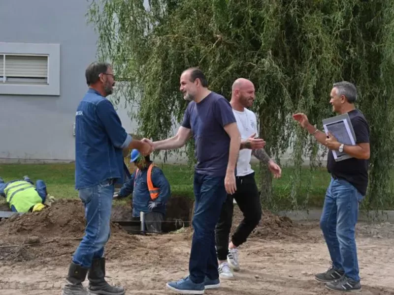 Federico Susbielles destac&oacute; avances en obras de desag&uuml;e pluvial y anunci&oacute; nuevas cuadras de asfalto