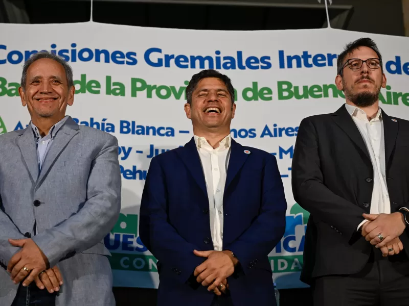 La Bancaria expresó su respaldo a Axel Kicillof de cara a las elecciones legislativas