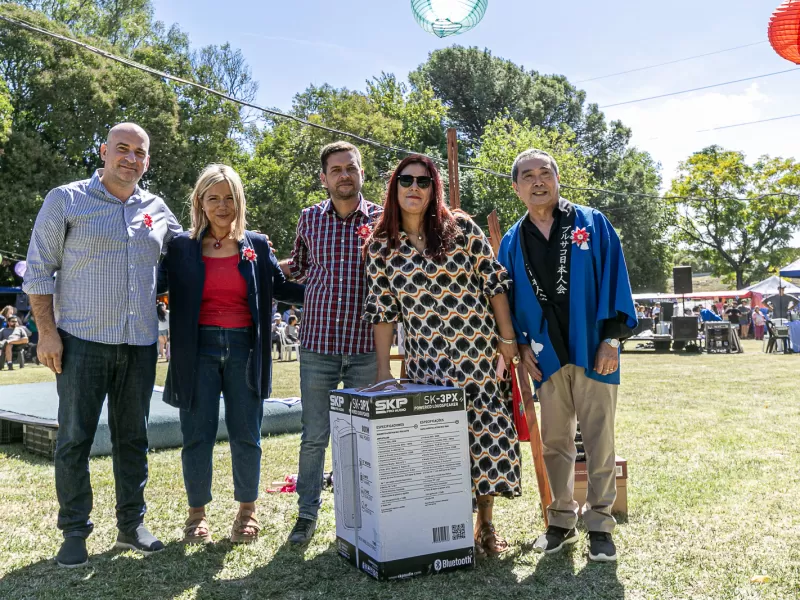El municipio acompa&ntilde;&oacute; a la comunidad japonesa en la celebraci&oacute;n del 18&deg; Burzaco Matsuri
