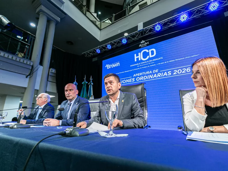 Fabiani abri&oacute; las sesiones del concejo con anuncios de obras y en materia de seguridad