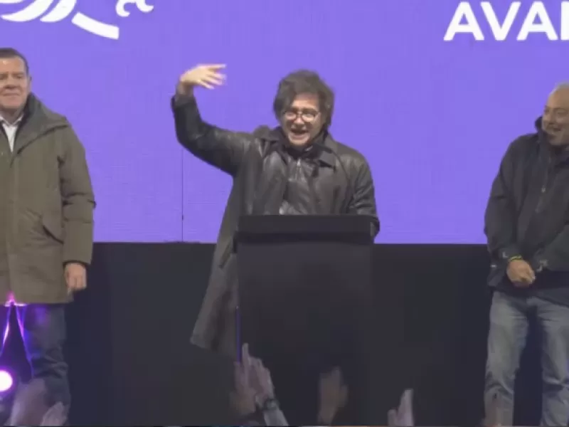 Milei: "Quiero agradecer a Karina por acompañarme más allá de las operetas y las injurias"
