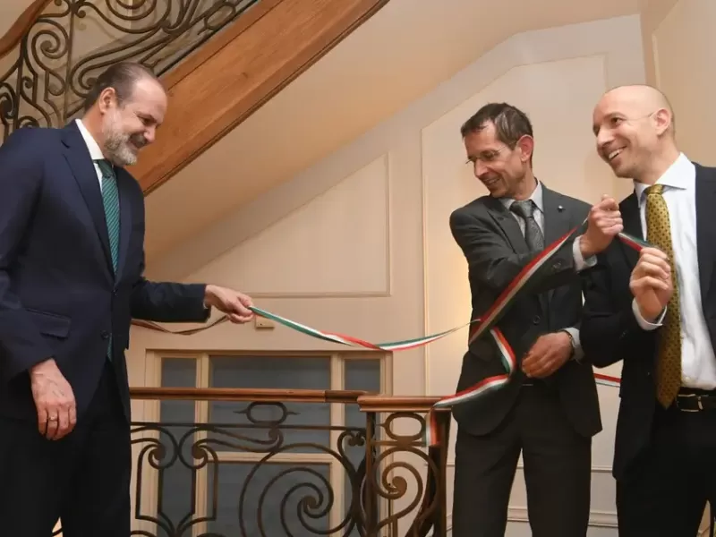 Reinauguraron el histórico Consulado de Italia tras su reconstrucción por la inundación de 2025