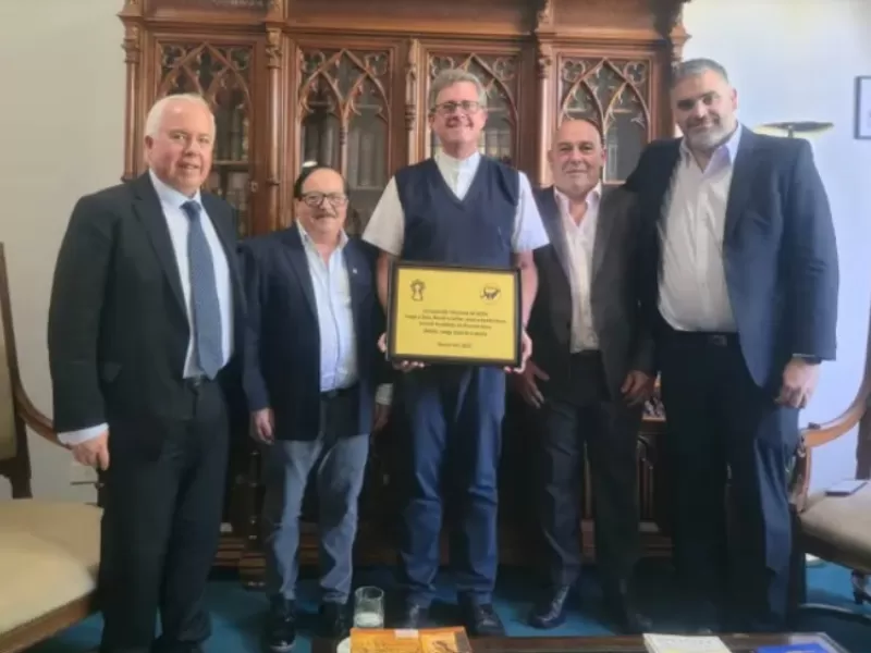 El Arzobispo García Cuerva recibió a directivos de SCIPA y llamó a mantener la esperanza y la unidad