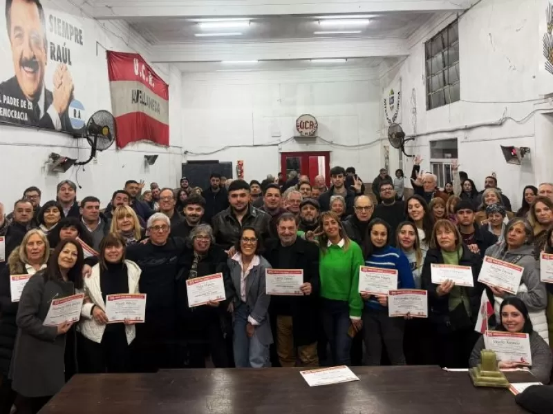 La UCR renov&oacute; sus autoridades y Daniel Carro continuar&aacute; al frente del partido