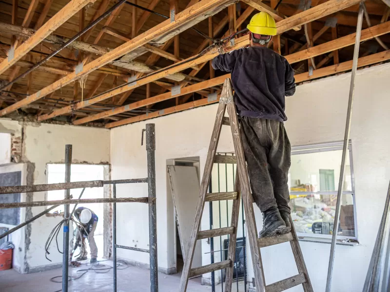 El municipio avanza con importantes obras en la escuela agraria