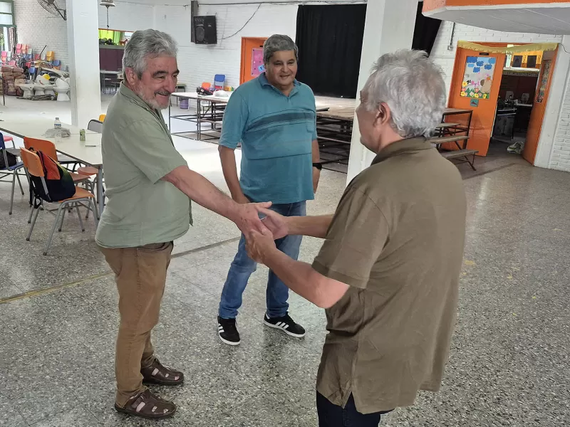 Julio Zamora supervis&oacute; obras de mejora en la Escuela Primaria N&deg; 42 de Don Torcuato