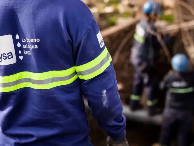 Cortes programados de agua: AySA realizar&aacute; trabajos durante toda la pr&oacute;xima semana