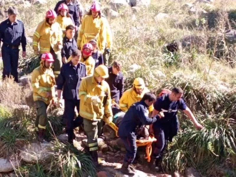 Cerro Ventana: Rescataron a una persona que se descompensó