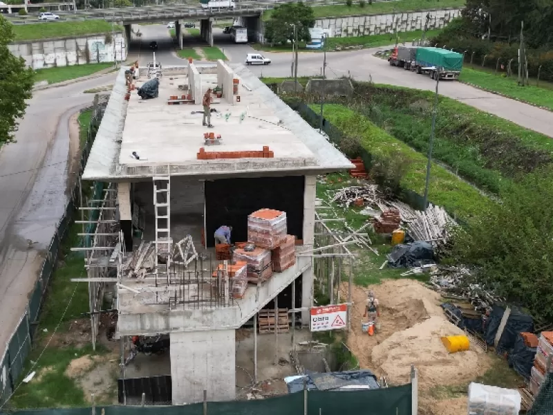 Avanza la construcci&oacute;n del Centro C&iacute;vico Municipal El Pato