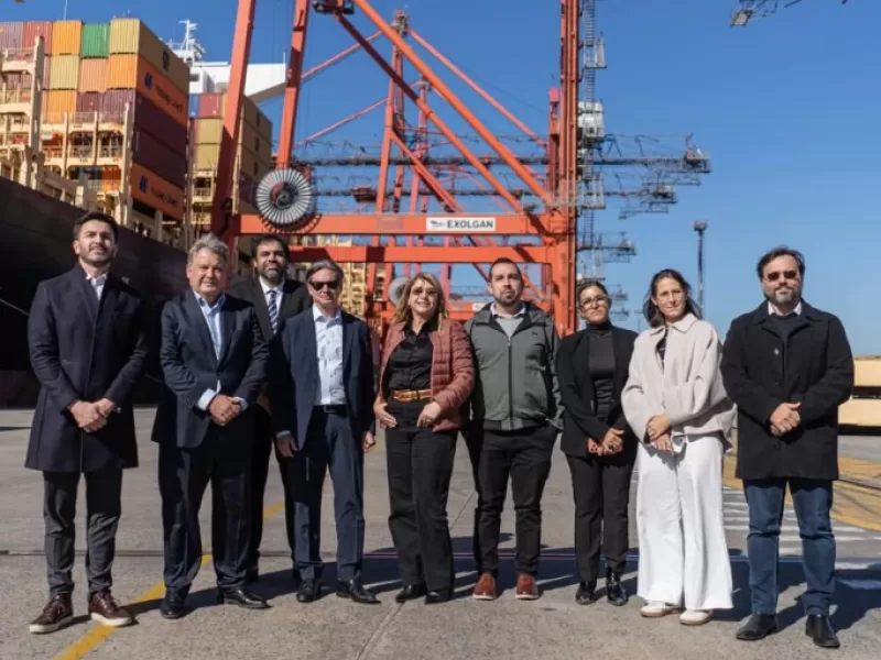 Mónica Litza y Jorge Ferraresi impulsan proyectos para modernizar el Puerto Dock Sud