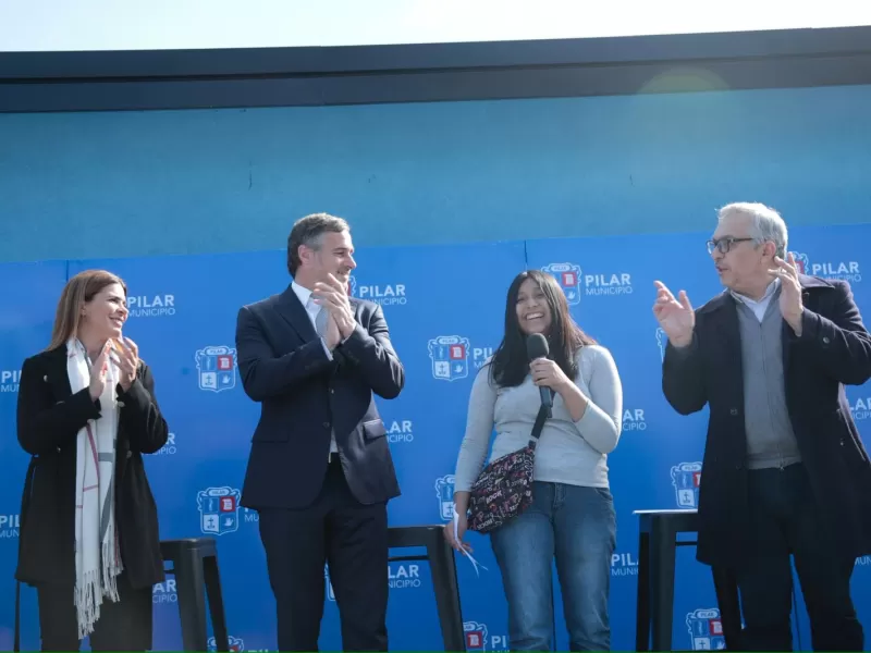 Soledad Peralta llamó a acompañar la gestión de Federico Achával en las elecciones de septiembre