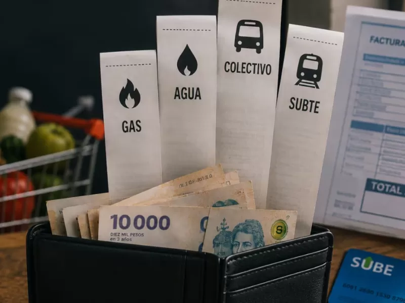 Las tarifas de transporte y gas aumentaron m&aacute;s del 1.300% desde diciembre de 2023 y superaron ampliamente a la inflaci&oacute;n