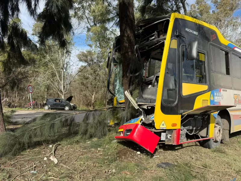 Accidente del micro 202: Scafati confirm&oacute; unos 20 heridos y el corte total de la avenida 60
