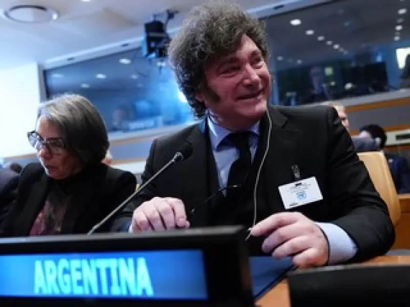 Milei vuelve a reclamar por la soberan&iacute;a de Malvinas ante la Asamblea General de la ONU