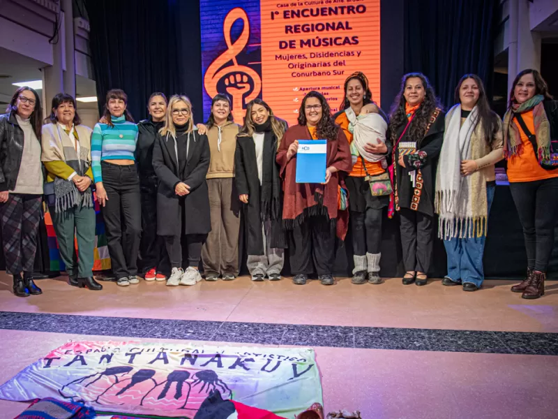La ciudad fue sede del Primer Encuentro Regional de M&uacute;sica de Mujeres y Diversidades