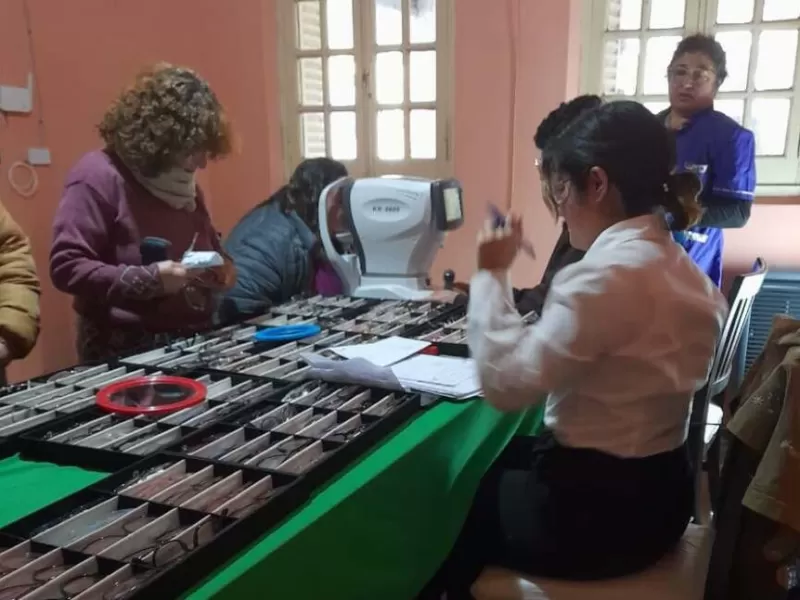 Realizar&aacute;n controles oftalmol&oacute;gicos gratuitos y ofrecer&aacute;n anteojos a precios accesibles