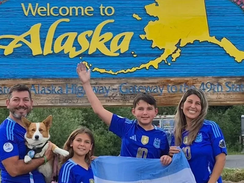 La aventura de los Capella, la familia bahiense que lleg&oacute; hasta Alaska en motorhome