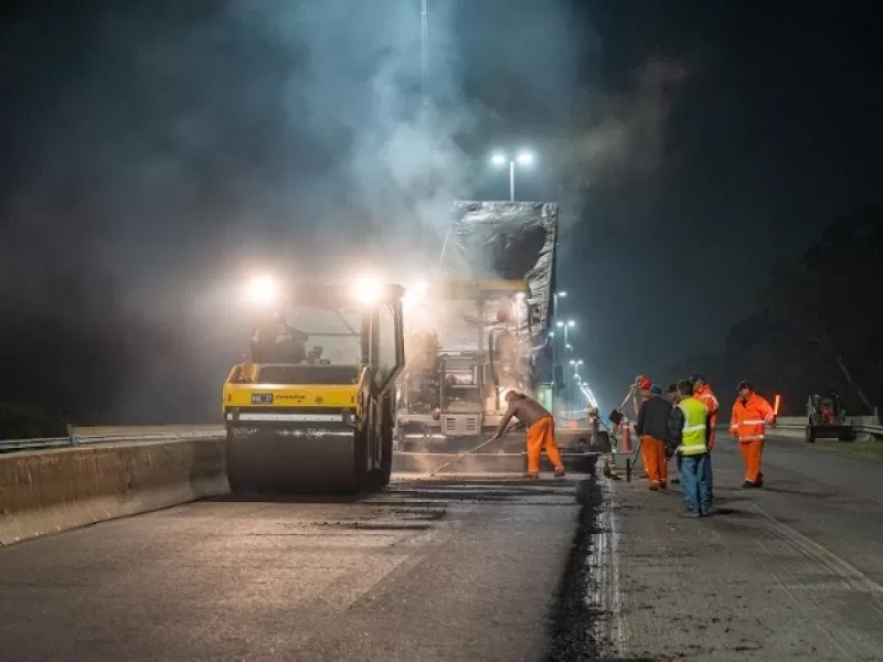 Repavimentación y modernización de la Autopista Buenos Aires-La Plata