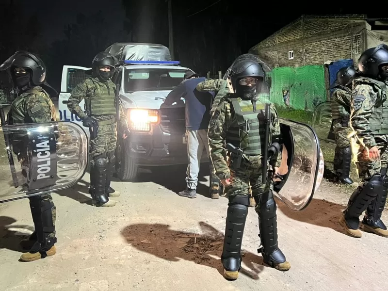 El fin de semana se multiplicaron los operativos de prevención policial
