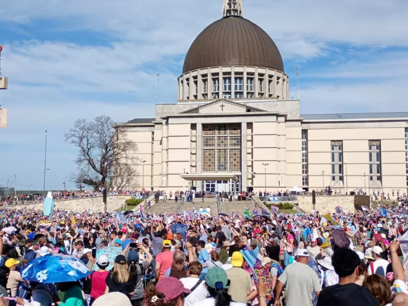43° aniversario de la Virgen del Rosario: 900.000 personas visitaron el Santuario
