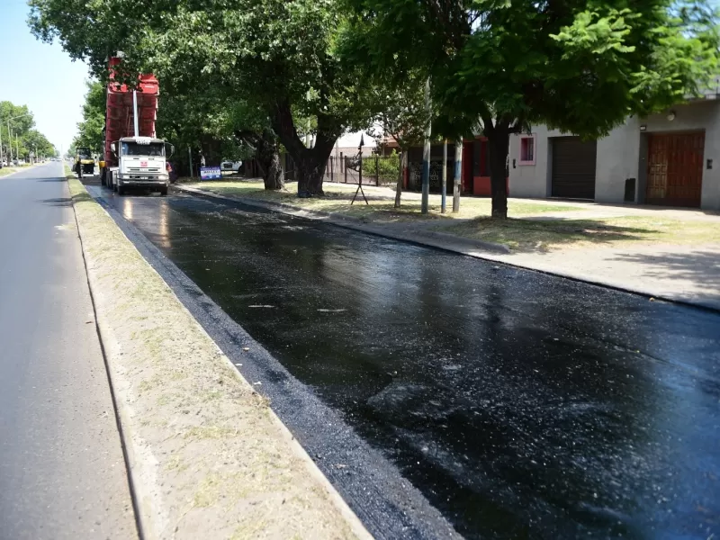 La Municipalidad impulsa obras viales sobre la avenida 66 y en zonas clave de la ciudad