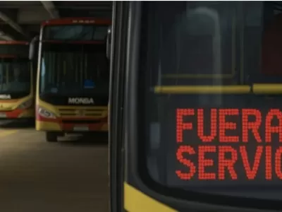 Paro de colectivos en zona norte por salarios adeudados: varias l&iacute;neas interrumpen su servicio