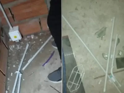 Volvieron a robar en el Centro Comunitario Loyola y se llevaron cables de la instalaci&oacute;n el&eacute;ctrica