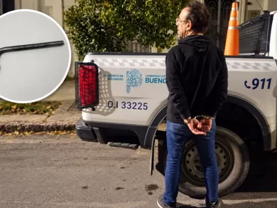 Le parecieron caros los cigarrillos, rompi&oacute; un vidrio con una barreta y termin&oacute; preso