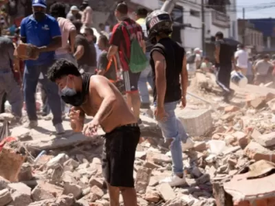 Argentina ofreci&oacute; asistencia a Colombia tras el terremoto de magnitud 7,4 que dej&oacute; al menos 111 muertos
