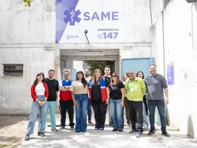 Avanza la obra de refacci&oacute;n y puesta en valor de la Central Administrativa del SAME