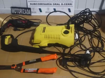 Detuvieron a un hombre acusado de robar herramientas en General Cerri