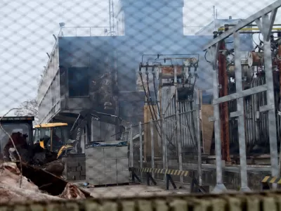 Se incendi&oacute;  una subestaci&oacute;n el&eacute;ctrica en La Plata