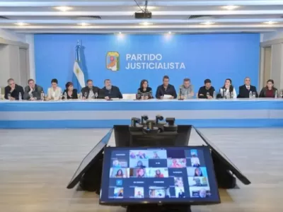 Se reunió el PJ nacional con Massa, Grabois y Moreno