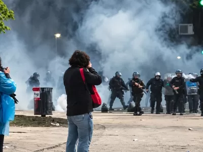 Congreso: El Gobierno responde con violencia la protesta