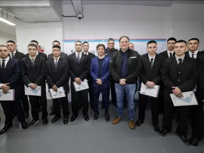 Kicillof dio inicio a la última jornada de un seminario internacional de seguridad