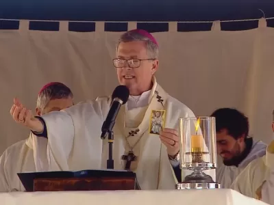 San Cayetano: Garc&iacute;a Cuerva reclam&oacute; &ldquo;m&aacute;s y mejor trabajo&rdquo; y cuestion&oacute; el endeudamiento de las familias