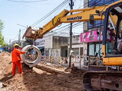 Federico Ach&aacute;val destac&oacute; el avance de la infraestructura y la &uacute;ltima etapa del plan hidr&aacute;ulico