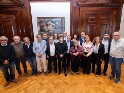 Kicillof reuni&oacute; a provincias y gremios y avanzan por la inconstitucionalidad