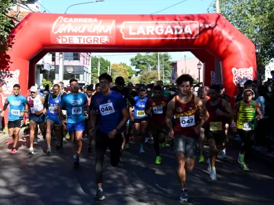 Miles de vecinos participaron de la Carrera Comunidad Tigre por el 140&deg; aniversario de General Pacheco